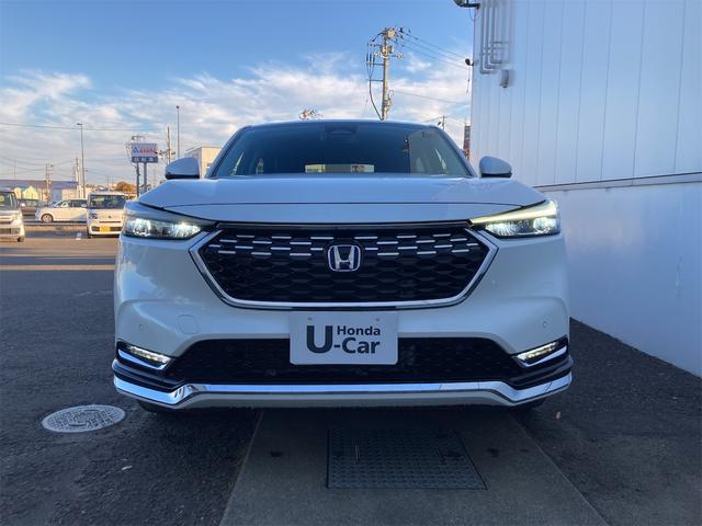 ヴェゼル ｅ：ＨＥＶ　Ｚ　４ＷＤ　ＯＰフロントグリル　ＯＰフロント・リア・サイドロアースカート　禁煙１オーナー　８インチ純正ナビＴＶＢカメラ　Ｂｌｕｔｏｏｔｈ　シートヒーター　ＢＳＩ　ホンダセンシング　レーダークルー　ＵＳＢ（21枚目）