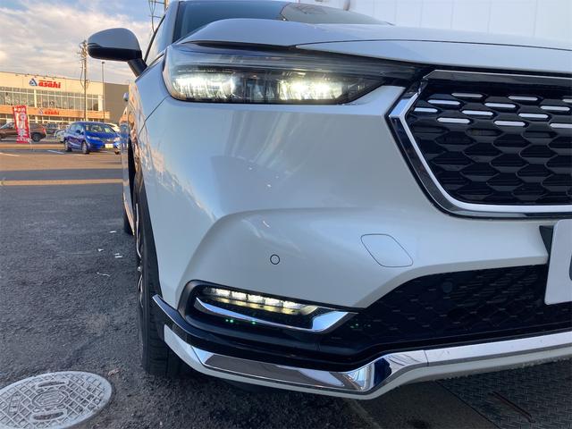 ヴェゼル ｅ：ＨＥＶ　Ｚ　４ＷＤ　ＯＰフロントグリル　ＯＰフロント・リア・サイドロアースカート　禁煙１オーナー　８インチ純正ナビＴＶＢカメラ　Ｂｌｕｔｏｏｔｈ　シートヒーター　ＢＳＩ　ホンダセンシング　レーダークルー　ＵＳＢ（22枚目）