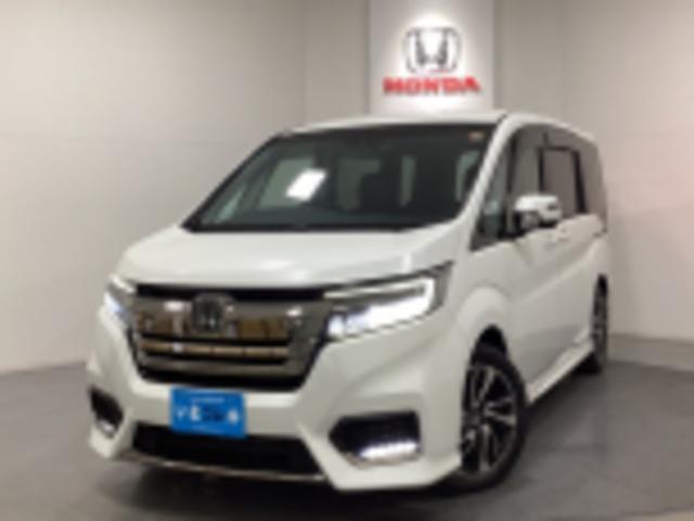 ステップワゴンスパーダ スパーダ・クールスピリットホンダセンシング いまコレ+新品・フロアカーペットマット付 光触媒抗菌消臭施工済 サイドエアバック スマートキ 左右電動スライドドア バックモニタ Wエアコン 地TV ナビ&TV 三列シート USB 助手席エアバッグ(2枚目)