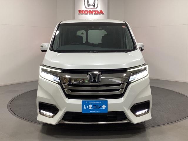 ステップワゴンスパーダ スパーダ・クールスピリットホンダセンシング いまコレ+新品・フロアカーペットマット付 光触媒抗菌消臭施工済 サイドエアバック スマートキ 左右電動スライドドア バックモニタ Wエアコン 地TV ナビ&TV 三列シート USB 助手席エアバッグ(5枚目)