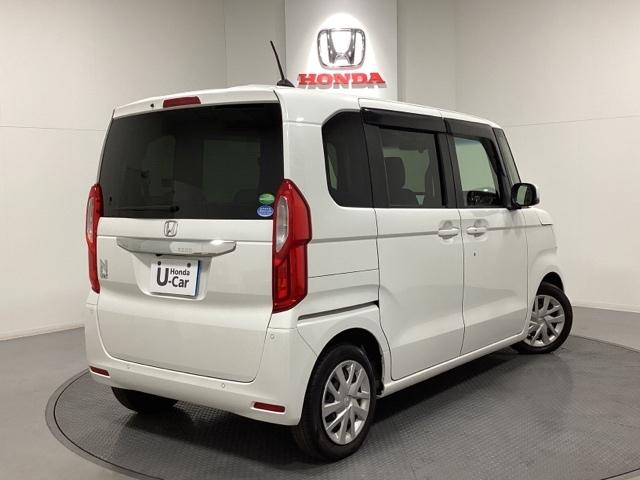 N-BOX L ワンオーナー 前後ドライブレコーダー 新品フロアマット シートヒーター 片側電動スライドドア 障害物センサー 純正ナビ バックカメラ Bluetooth LEDヘッドライト ETC ホンダセンシング(4枚目)