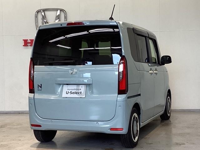 N-BOX ファッションスタイル 当社デモカー 中古スタッドレス ホンダセンシング 純正メモリーナビ、ドライブレコーダー前後 2、0ETC付 盗難防止装置 スマートキ USBポート LEDランプ バックモニター 1オーナー(5枚目)
