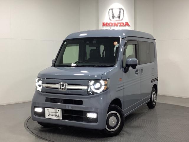 N-VAN ファン・ターボ 当社デモカー 中古スタッドレス ホンダセンシング ドラレコ前後 純正メモリーナビ フルセグ Bluetooth バックカメラ 2.0ETC 誤発進抑制 i-stop ドライブレコーダー ワンオ-ナ-(4枚目)
