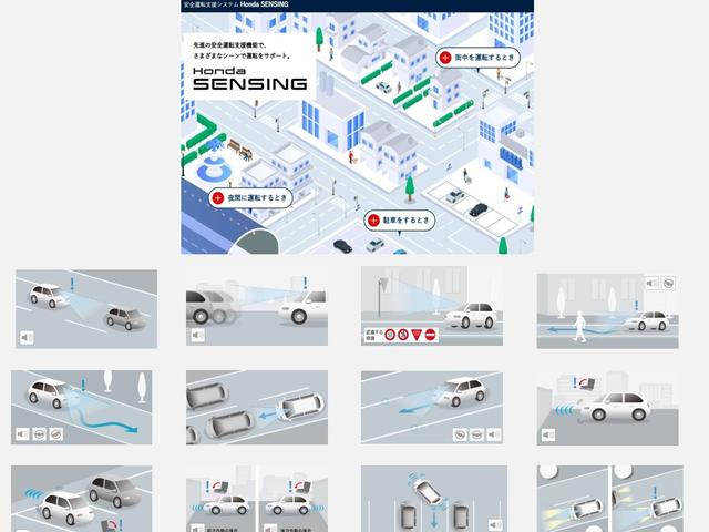 フィット ｅ：ＨＥＶホーム　ワンオーナー　ホンダセンシング　ドラレコ前後　２．０ＥＴＣ　ホンダコネクト対応メモリーナビ　フルセグ　Ｂｌｕｅｔｏｏｔｈ　ＵＳＢ　バックカメラ　障害物センー　オートライト機能付ＬＥＤヘッドライト（3枚目）