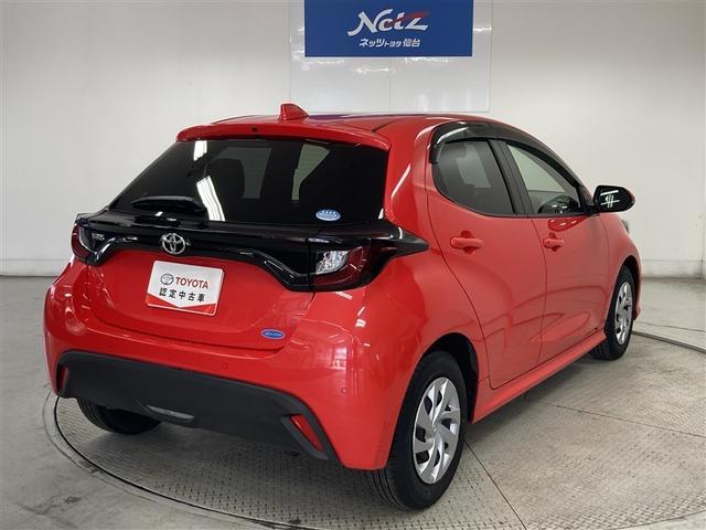 ヤリス Ｘ　ミュージックプレイヤー接続可　衝突被害軽減システム　ワンオーナー（8枚目）