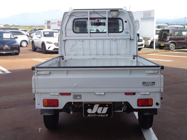 キャリイトラック KCエアコン・パワステ フルタイム4WD エアコン パワステ CDオーディオ 三方開 軽トラック(6枚目)