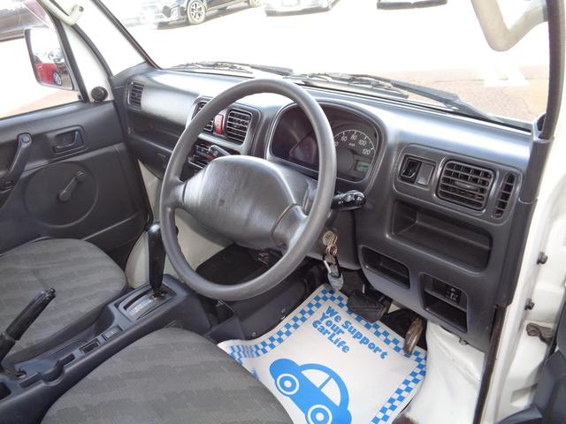 キャリイトラック KCエアコン・パワステ フルタイム4WD エアコン パワステ CDオーディオ 三方開 軽トラック(10枚目)