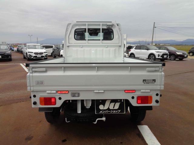 キャリイトラック ＫＣエアコン・パワステ農繁仕様　４ＷＤ　ＡＴ　衝突被害軽減システム　クリアランスソナー　レーンアシスト　アイドリングストップ　オートライト　ＥＳＣ　エアコン　パワーステアリング　パワーウィンドウ（6枚目）