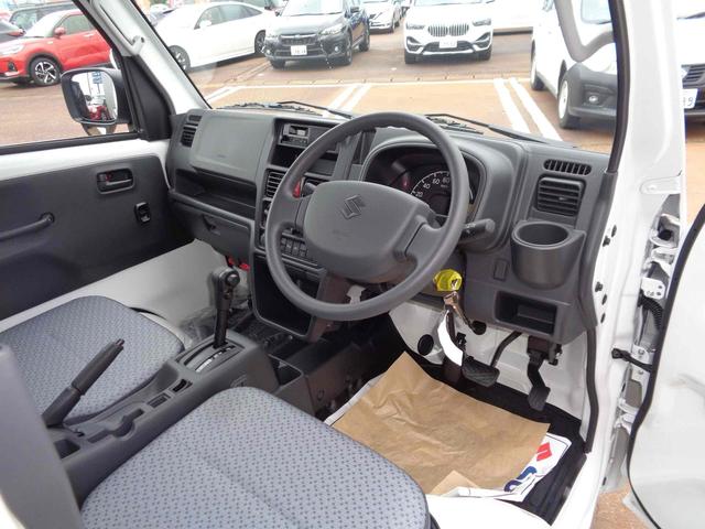 キャリイトラック ＫＣエアコン・パワステ農繁仕様　４ＷＤ　ＡＴ　衝突被害軽減システム　クリアランスソナー　レーンアシスト　アイドリングストップ　オートライト　ＥＳＣ　エアコン　パワーステアリング　パワーウィンドウ（10枚目）