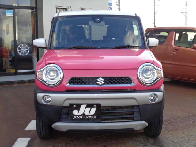 ハスラー Ｘ　ＥＴＣ　バックカメラ　ナビ　衝突被害軽減システム　オートライト　スマートキー　アイドリングストップ　電動格納ミラー　シートヒーター　ベンチシート　ＣＶＴ　ＡＢＳ　ＥＳＣ　アルミホイール　エアコン（2枚目）