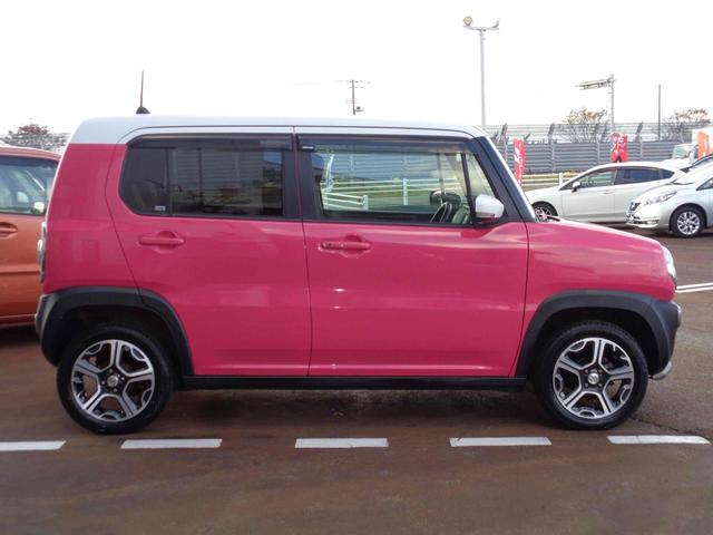 ハスラー Ｘ　ＥＴＣ　バックカメラ　ナビ　衝突被害軽減システム　オートライト　スマートキー　アイドリングストップ　電動格納ミラー　シートヒーター　ベンチシート　ＣＶＴ　ＡＢＳ　ＥＳＣ　アルミホイール　エアコン（3枚目）