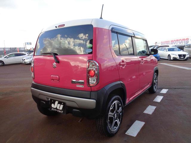 ハスラー Ｘ　ＥＴＣ　バックカメラ　ナビ　衝突被害軽減システム　オートライト　スマートキー　アイドリングストップ　電動格納ミラー　シートヒーター　ベンチシート　ＣＶＴ　ＡＢＳ　ＥＳＣ　アルミホイール　エアコン（5枚目）