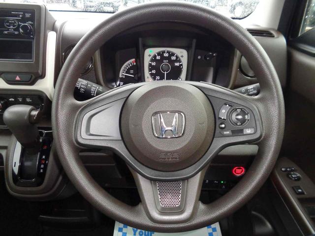 N-WGN Gホンダセンシング クリアランスソナー オートクルーズコントロール レーンアシスト 衝突被害軽減システム オートライト スマートキー アイドリングストップ シートヒーター ベンチシート CVT 盗難防止システム ABS(18枚目)