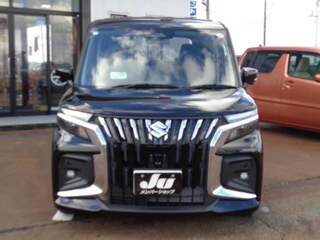 ソリオバンディット ハイブリッドＭＶ　ハイブリッド　全周囲カメラ　ナビ　両側電動スライドドア　クリアランスソナー　オートクルーズコントロール　レーンアシスト　衝突被害軽減システム　オートライト　ＬＥＤヘッドランプ　スマートキー（2枚目）