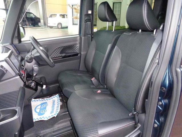 タント カスタムＸ　ＥＴＣ　両側電動スライドドア　ナビ　クリアランスソナー　衝突被害軽減システム　オートライト　スマートキー　アイドリングストップ　電動格納ミラー　シートヒーター　ベンチシート　ＣＶＴ　ＥＳＣ　ＣＤ（9枚目）