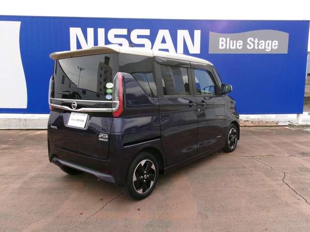 ルークス ６６０　ハイウェイスターＸ　純正カーナビ・９インチＢｌｕｅｔｏｏｔｈ対応（3枚目）