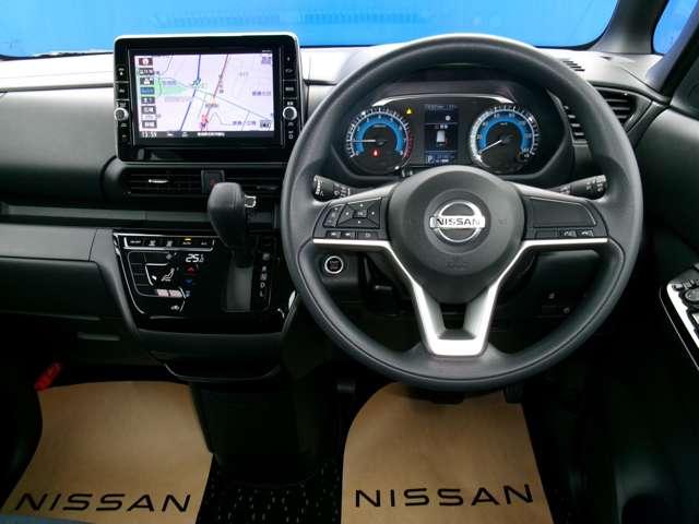 ルークス ６６０　ハイウェイスターＸ　純正カーナビ・９インチＢｌｕｅｔｏｏｔｈ対応（4枚目）