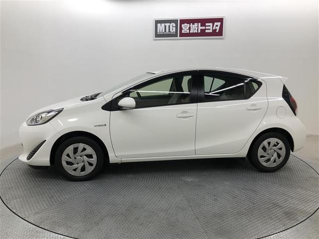 アクア L 衝突被害軽減システム ハイブリッド ワンオーナー 寒冷地(4枚目)