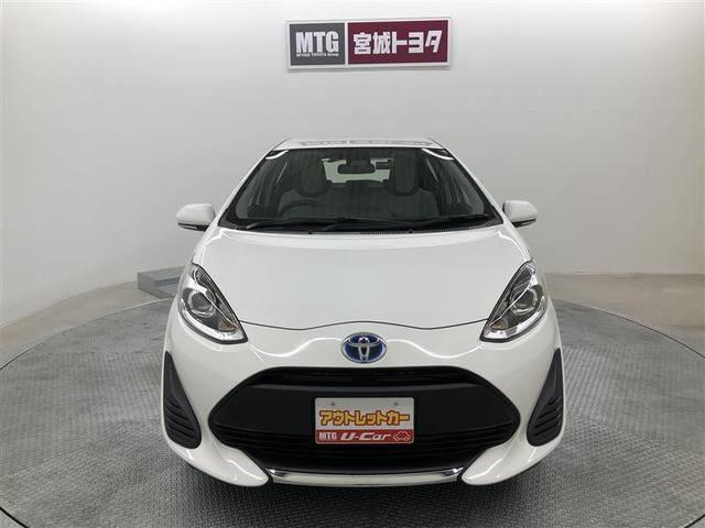 アクア L 衝突被害軽減システム ハイブリッド ワンオーナー 寒冷地(7枚目)