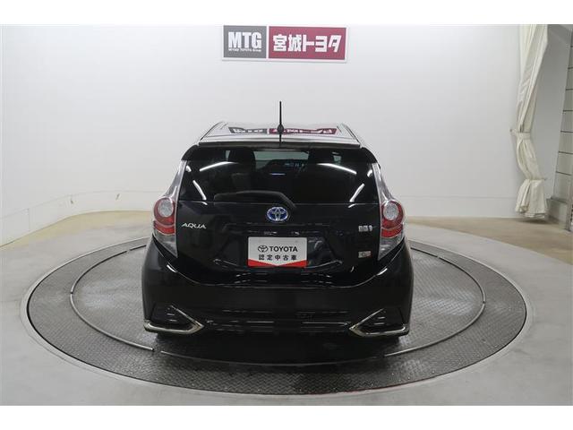 アクア Ｇ　Ｇ’ｓ　ナビ＆ＴＶ　フルエアロ　ＥＴＣ　アルミホイール　ハイブリッド　ワンオーナー（10枚目）