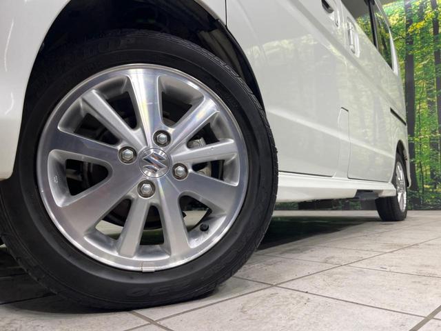 PZターボスペシャル 4WD 禁煙車 ターボ 純正SDナビ 両側パワースライドドア スズキセーフティーサポート スマートキー HIDヘッドライト バックカメラ 純正14インチアルミホイール オートライト オートエアコン(14枚目)