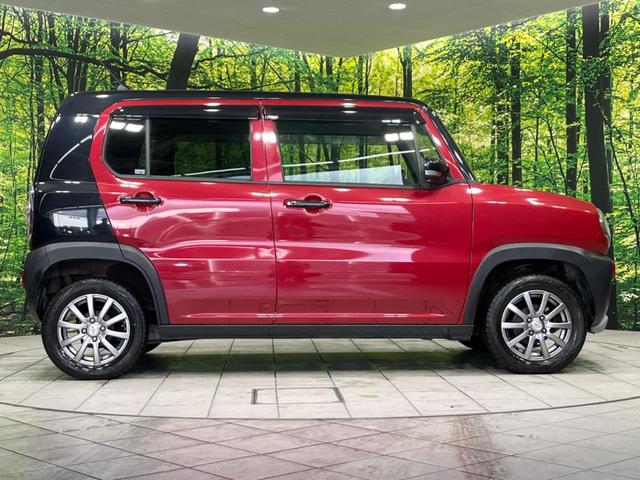 タフワイルド 4WD 禁煙車 純正SDナビ デュアルカメラブレーキサポート HIDヘッドライト 合皮ハーフレザーシート バックカメラ スマートキー&プッシュスタート シートヒーター オートエアコン オートライト(24枚目)