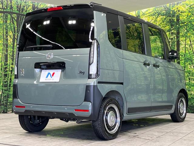 Ｎ－ＢＯＸジョイ ターボ　４ＷＤ　ターボ　両側電動スライドドア　衝突被害軽減システム　レーダークルーズ　禁煙車　ハーフレザーシート　シートヒーター　コーナーセンサー　スマートキー　ＬＥＤヘッド　オートハイビーム　オートライト（18枚目）