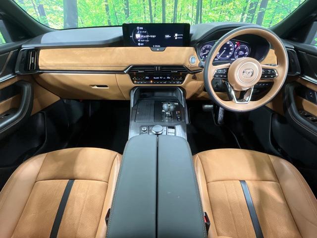 ＣＸ－６０ ＸＤ－ハイブリッド　プレミアムスポーツ　４ＷＤ　ターボ　純正１２．３型ナビ　サンルーフ　全周囲カメラ　ＢＯＳＥサウンド　スマートブレーキサポート　レーダークルーズ　禁煙車　パワーバックドア　本革シート　パワーシート　全席シートヒーター（2枚目）