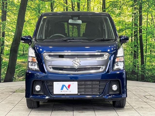 ワゴンＲスティングレー ハイブリッドＸ　リミテッド　４ＷＤ　禁煙車　ＳＤナビ　セーフティサポート　前席シートヒーター　キーレススマートシステム　オートライト　オートマチックハイビーム　車線逸脱抑制機能　革巻きステアリング　ＬＥＤヘッドランプ（15枚目）