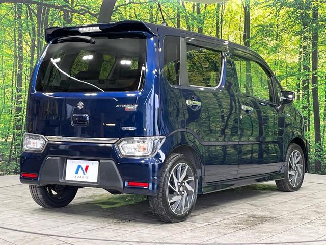 ワゴンＲスティングレー ハイブリッドＸ　リミテッド　４ＷＤ　禁煙車　ＳＤナビ　セーフティサポート　前席シートヒーター　キーレススマートシステム　オートライト　オートマチックハイビーム　車線逸脱抑制機能　革巻きステアリング　ＬＥＤヘッドランプ（18枚目）