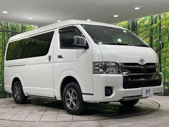 ハイエースバン スーパーＧＬ　ダークプライムＩＩ　４ＷＤ　ベッドキット　純正ナビ　フリップダウンモニター　両側電動スライドドア　デジタルインナーミラー　セーフティセンス　純正オプション１５インチアルミ　バックカメラ　ドラレコ　ＥＴＣ　禁煙車（18枚目）