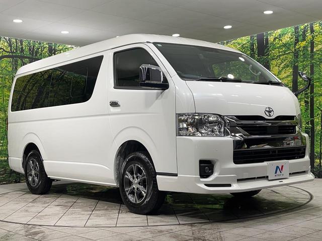 ハイエースワゴン ＧＬ　４ＷＤ　登録済未使用車　モデリスタエアロ　電動スライドドア　セーフティセンス　禁煙車　パーキングセンサー　スマートキー　ＬＥＤヘッド　デジタルインナーミラー　純正１５インチアルミホイール（16枚目）