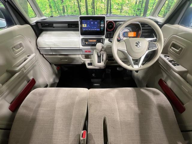 スペーシア ハイブリッドＸ　４ＷＤ　両側電動スライドドア　ＳＤナビ　バックカメラ　セーフティサポート　禁煙車　２トーンカラー　前席シートヒーター　リアパーキングセンサー　スマートキー＆プッシュスタート　ＬＥＤヘッド（2枚目）
