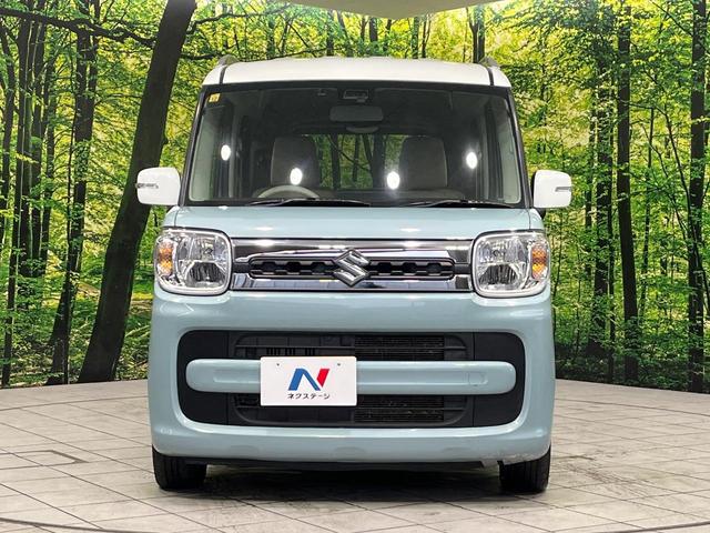 スペーシア ハイブリッドＸ　４ＷＤ　両側電動スライドドア　ＳＤナビ　バックカメラ　セーフティサポート　禁煙車　２トーンカラー　前席シートヒーター　リアパーキングセンサー　スマートキー＆プッシュスタート　ＬＥＤヘッド（15枚目）