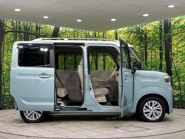 スペーシア ハイブリッドＸ　４ＷＤ　両側電動スライドドア　ＳＤナビ　バックカメラ　セーフティサポート　禁煙車　２トーンカラー　前席シートヒーター　リアパーキングセンサー　スマートキー＆プッシュスタート　ＬＥＤヘッド（29枚目）