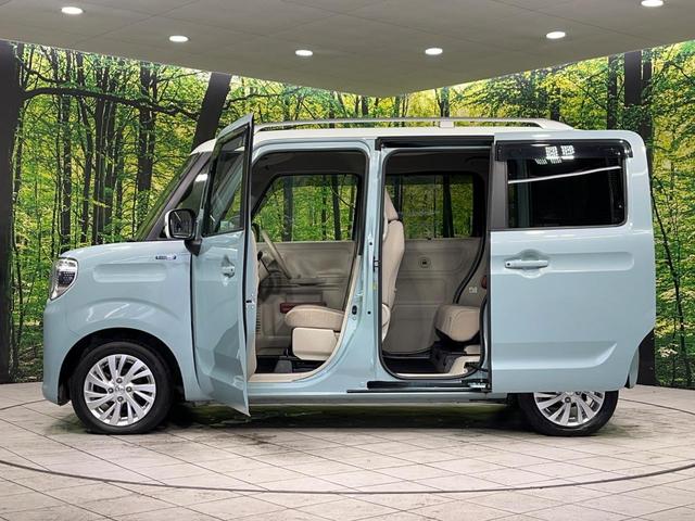 スペーシア ハイブリッドＸ　４ＷＤ　両側電動スライドドア　ＳＤナビ　バックカメラ　セーフティサポート　禁煙車　２トーンカラー　前席シートヒーター　リアパーキングセンサー　スマートキー＆プッシュスタート　ＬＥＤヘッド（53枚目）