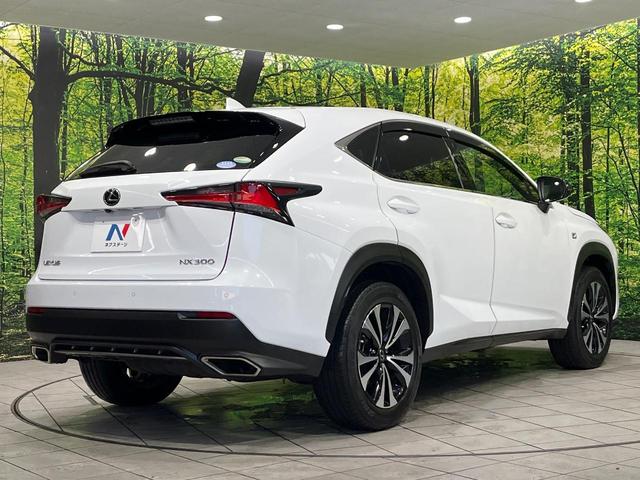 ＮＸ ＮＸ３００　Ｆスポーツ　４ＷＤ　純正１０型ナビ　全方位カメラ　三眼ＬＥＤヘッド　ブラインドスポットモニター　電動リアゲート　電動格納リアシート　衝突軽減装置　シートヒーター　シートベンチレーション　革シート　禁煙車（18枚目）