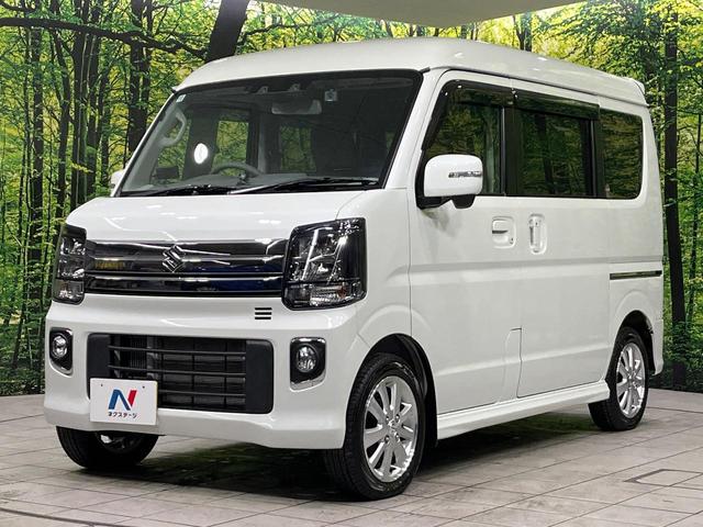 エブリイワゴン ＰＺターボ　４ＷＤ　ＳＤナビ　バックカメラ　電動スライドドア　セーフティサポート　Ｂｌｕｅｔｏｏｔｈ再生　禁煙車　ＬＥＤヘッド　オートハイビーム　リアパーキングセンサー　ドラレコ　ＥＴＣ（31枚目）