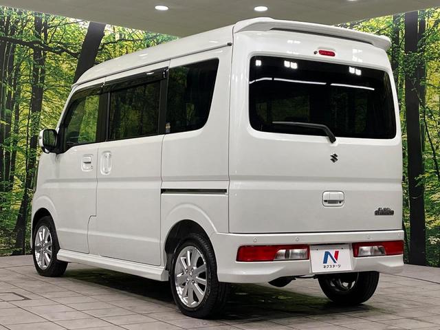 エブリイワゴン ＰＺターボ　４ＷＤ　ＳＤナビ　バックカメラ　電動スライドドア　セーフティサポート　Ｂｌｕｅｔｏｏｔｈ再生　禁煙車　ＬＥＤヘッド　オートハイビーム　リアパーキングセンサー　ドラレコ　ＥＴＣ（32枚目）