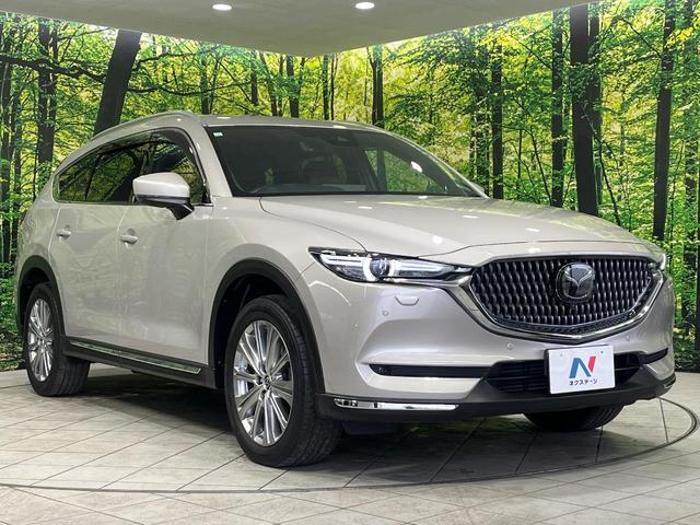 CX-8 XD エクスクルーシブモード 4WD サンルーフ マツダコネクトナビ 全周囲カメラ BOSEサウンド ディーゼルターボ 禁煙車 パワーバックドア 本革シート シートヒーター パワーシート スマートキー LEDヘッド ETC(18枚目)