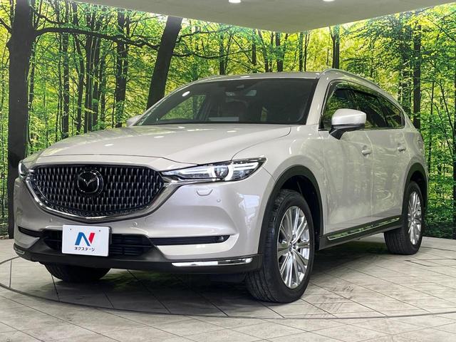 CX-8 XD エクスクルーシブモード 4WD サンルーフ マツダコネクトナビ 全周囲カメラ BOSEサウンド ディーゼルターボ 禁煙車 パワーバックドア 本革シート シートヒーター パワーシート スマートキー LEDヘッド ETC(26枚目)