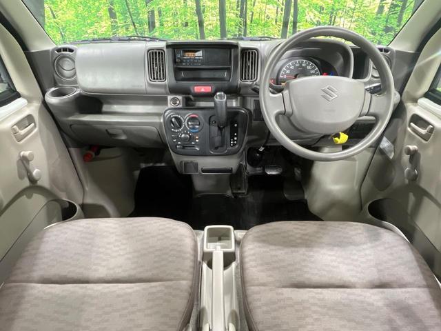 エブリイ PA 4WD ハイルーフ 禁煙車 2nd発進 両側スライドドア エアコン ヘッドライトレベライザー 純正ラジオ ABS パワーステアリング エアバック(運転席/助手席)(2枚目)