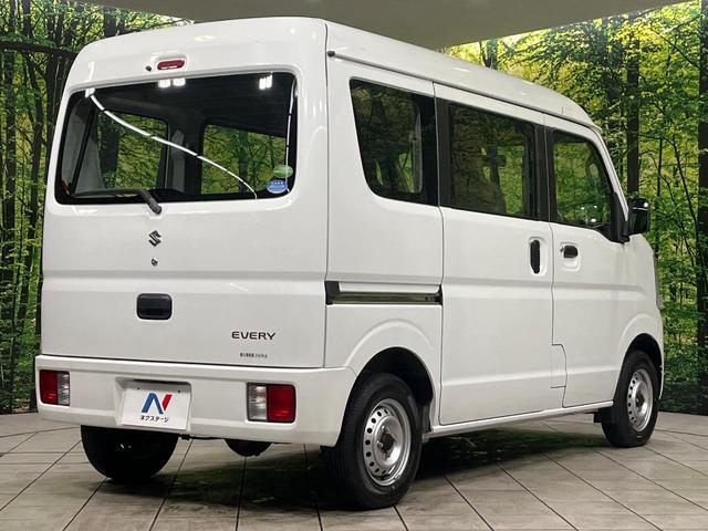 エブリイ PA 4WD ハイルーフ 禁煙車 2nd発進 両側スライドドア エアコン ヘッドライトレベライザー 純正ラジオ ABS パワーステアリング エアバック(運転席/助手席)(18枚目)