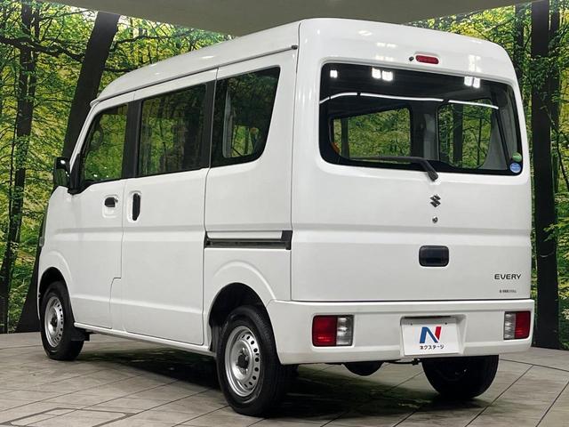 エブリイ PA 4WD ハイルーフ 禁煙車 2nd発進 両側スライドドア エアコン ヘッドライトレベライザー 純正ラジオ ABS パワーステアリング エアバック(運転席/助手席)(45枚目)