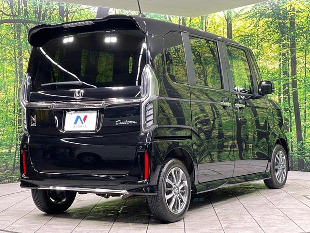 N-BOXカスタム L 4WD 純正ナビ バックカメラ ホンダセンシング 電動スライドドア シートヒーター LEDヘッド アダプティブクルーズ レーンアシスト ETC リアパーキングセンサー 電子パーキングブレーキ 禁煙車(18枚目)