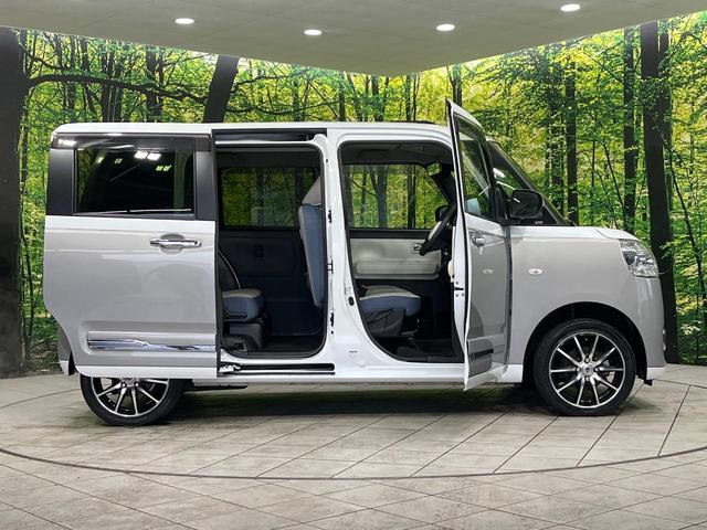 ムーヴキャンバス ストライプスG 4WD 両側電動スライドドア 純正9型ディスプレイオーディオ バックカメラ スマートアシスト 禁煙車 シートヒーター コーナーセンサー スマートキー LEDヘッド ETC アダプティブハイビーム(66枚目)