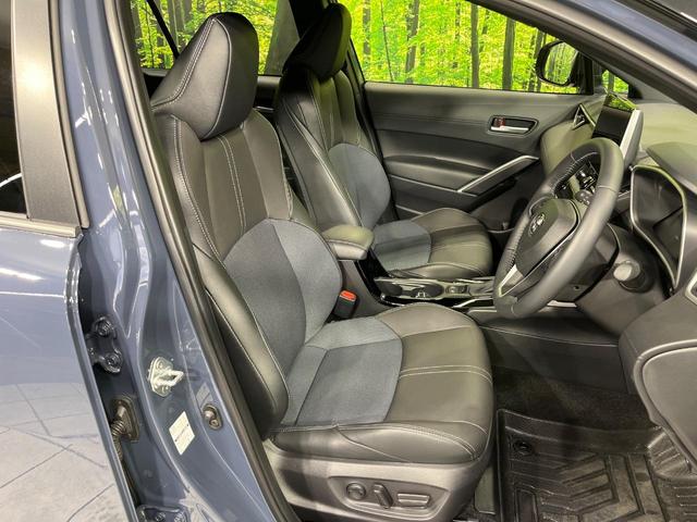 カローラクロス ハイブリッド Z 4WD パノラマルーフ 純正10.5インチナビ 全方位カメラ アドバンストパーク ブラインドスポットモニター 寒冷地仕様 セーフティセンス シートヒーター ステアリングヒーター 禁煙車(9枚目)