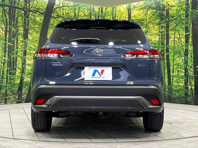 カローラクロス ハイブリッド Z 4WD パノラマルーフ 純正10.5インチナビ 全方位カメラ アドバンストパーク ブラインドスポットモニター 寒冷地仕様 セーフティセンス シートヒーター ステアリングヒーター 禁煙車(16枚目)