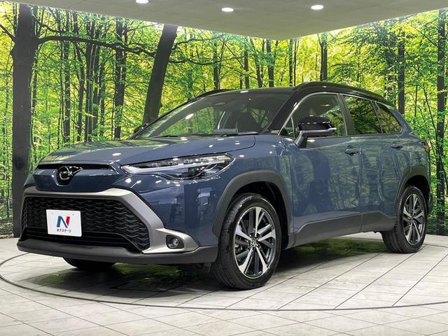 カローラクロス ハイブリッド Z 4WD パノラマルーフ 純正10.5インチナビ 全方位カメラ アドバンストパーク ブラインドスポットモニター 寒冷地仕様 セーフティセンス シートヒーター ステアリングヒーター 禁煙車(58枚目)