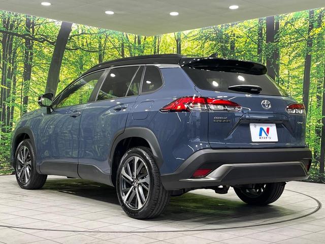 カローラクロス ハイブリッド Z 4WD パノラマルーフ 純正10.5インチナビ 全方位カメラ アドバンストパーク ブラインドスポットモニター 寒冷地仕様 セーフティセンス シートヒーター ステアリングヒーター 禁煙車(59枚目)